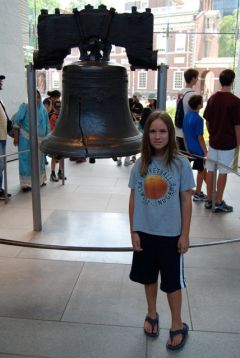 Katie and the Liberty Bell